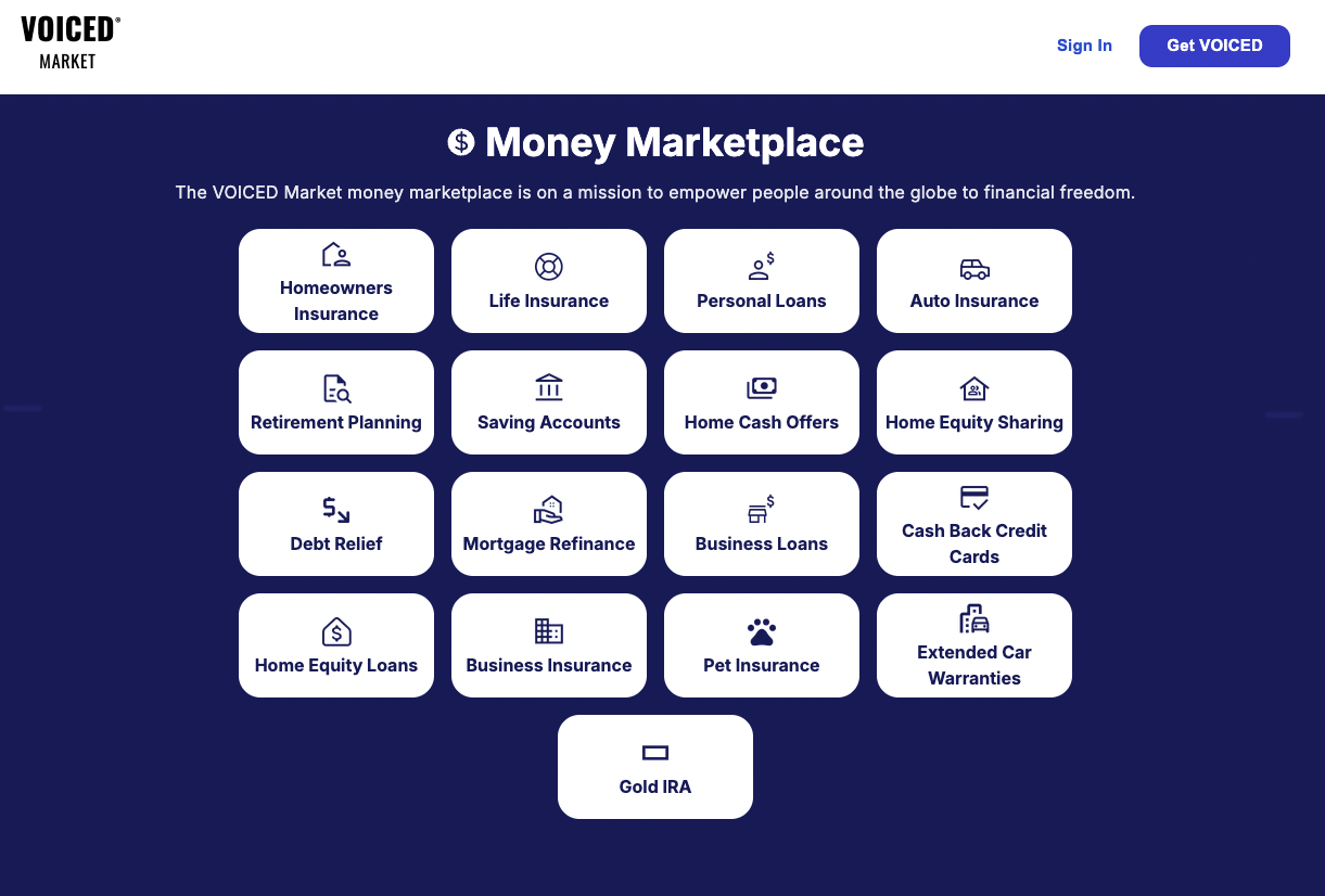 Money Marketplace